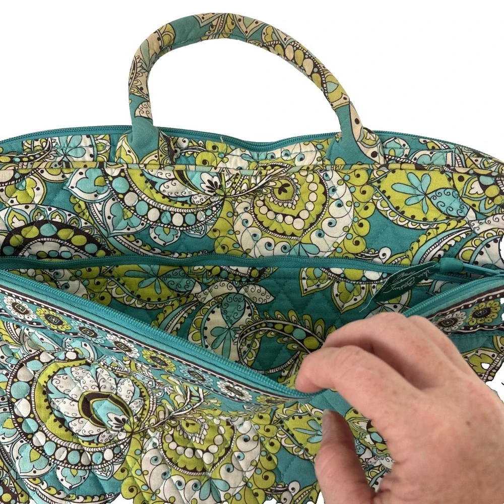 Vera Bradley Quilted Laptop Bag Case 14